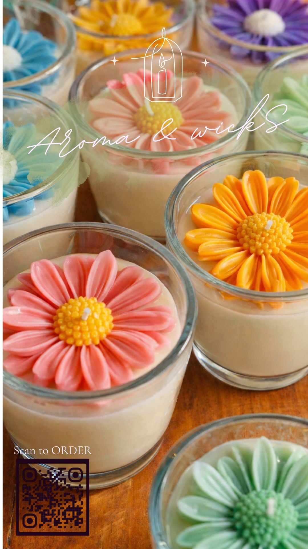 Petal Blossom Candle
